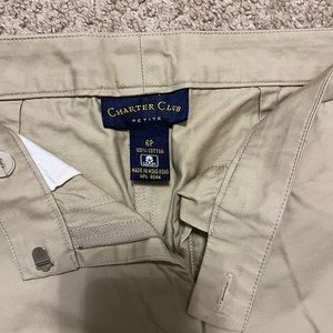 Charter Club Petite Crop Khaki Pants